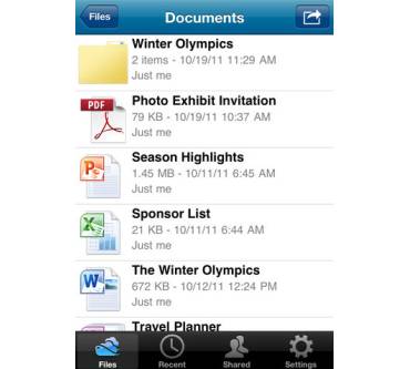 Produktbild Microsoft SkyDrive App