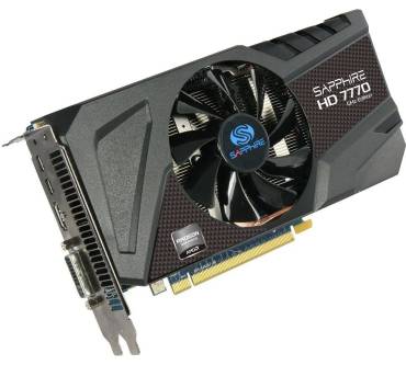 Produktbild Sapphire Radeon HD 7770 OC