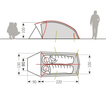 Produktbild Vaude Taurus Ultralight XP 2P