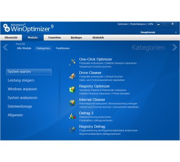Produktbild Ashampoo WinOptimizer 9