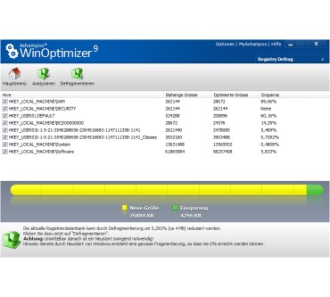 Produktbild Ashampoo WinOptimizer 9