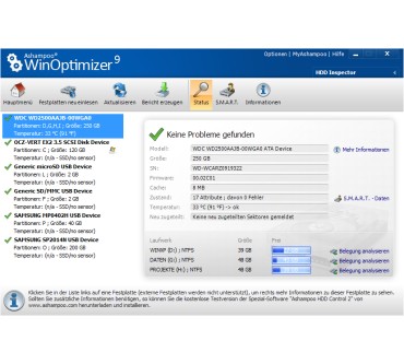 Produktbild Ashampoo WinOptimizer 9