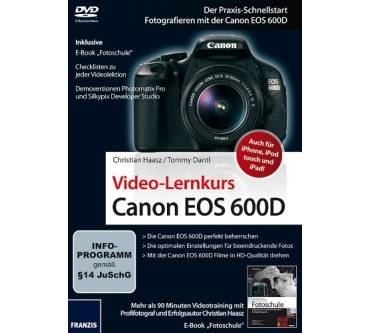 Produktbild Franzis Video-Lernkurs Canon EOS 600D