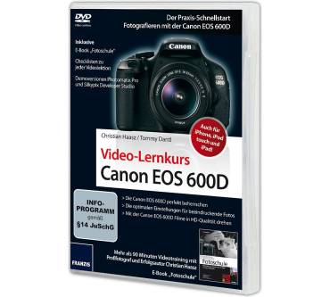 Produktbild Franzis Video-Lernkurs Canon EOS 600D