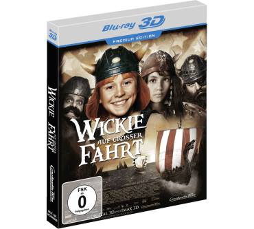 Produktbild 3D Blu-ray Wickie auf großer Fahrt 3D - Premium Edition