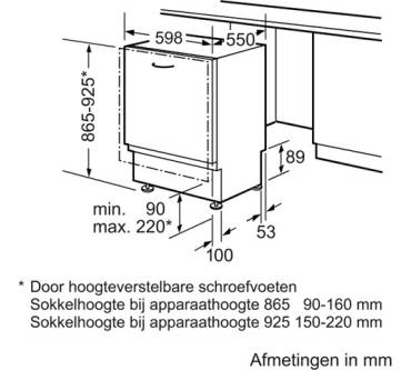 Produktbild Bosch SBV69U30EU