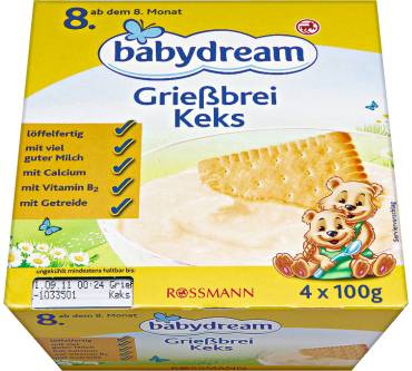 Produktbild Rossmann / Babydream Grießbrei Keks