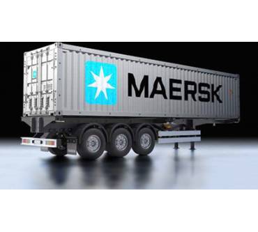 Produktbild Dickie-Tamiya Tamiya 40-Fuß Container-Auflieger Maersk