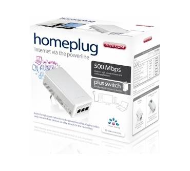 Produktbild Sitecom Homeplug 500 Mbps Kit plus Switch (LN-509)