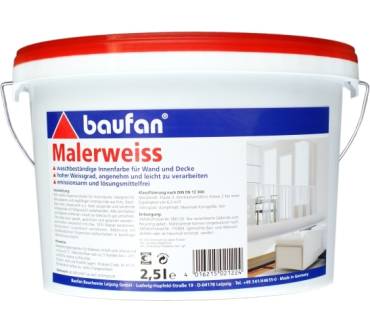 Produktbild Baufan Malerweiss