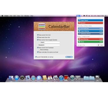 Produktbild Clean Cut Code CalendarBar Mac