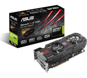 Produktbild Asus GTX 680 Direct Cu II TOP (DC2T)