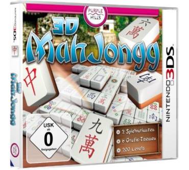 Produktbild 3D MahJongg (für 3DS)