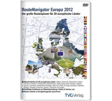 Produktbild DeTeMedien RouteNavigator Europa 2012