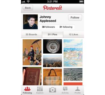 Produktbild Pinterest App