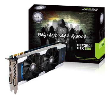 Produktbild KFA2 GeForce GTX 680 EX OC 2GB