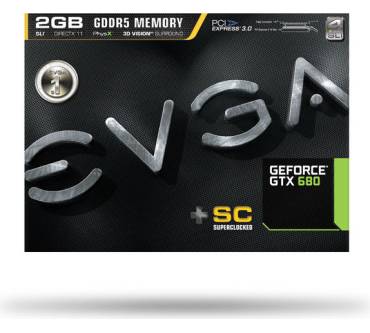 Produktbild EVGA GeForce GTX 680 Superclocked+