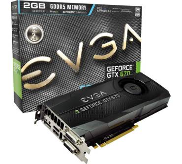 Produktbild EVGA GTX 670 FTW