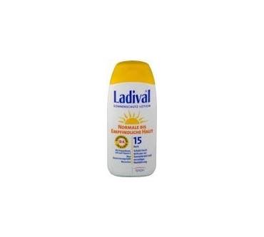 Produktbild Ladival Sonnenschutz Lotion normale bis empfindliche Haut LSF 15 Mittel