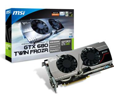 Produktbild MSI GeForce GTX 680 OC TwinFrozr 3