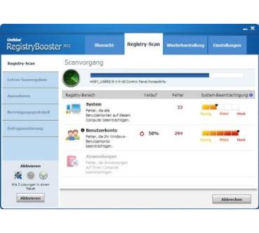 Produktbild Uniblue Registry Booster 2012