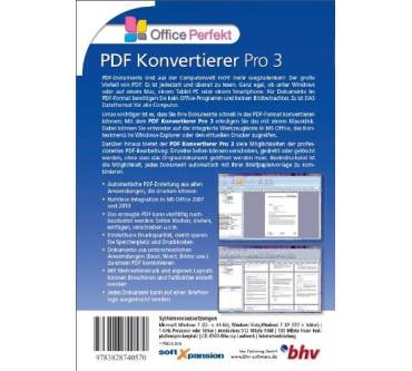 Produktbild bhv PDF Konvertierer Pro 3