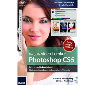 Produktbild Franzis Photoshop CS5 - Der grosse Video-Lernkurs