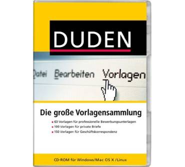 Produktbild Duden Verlag Die Große Vorlagensammlung