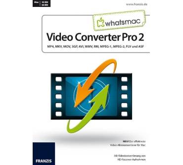 Produktbild Franzis Video Converter Pro 2