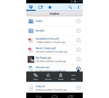 Produktbild Dropbox App