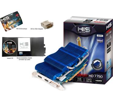 Produktbild HIS HD 7750 iSilence 5 (1GB GDDR5)