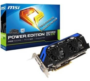 Produktbild MSI N670GTX Power Edition OC