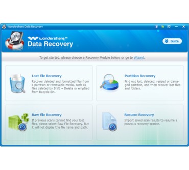 Produktbild Wondershare Software Data Recovery