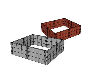 Produktbild Juwel Profiline Hochbeet-Grundset