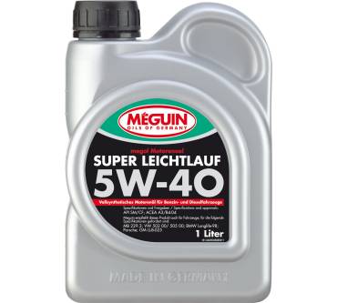 Produktbild Meguin Megol 5W-40 Super Leichtlauf vollsynthetisch; 5 Liter