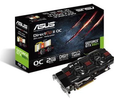 Produktbild Asus GTX660 Ti DirectCUII OC