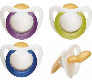 Produktbild NUK Genius Orthodontic Plus mit Ring, Silikon Größe 2