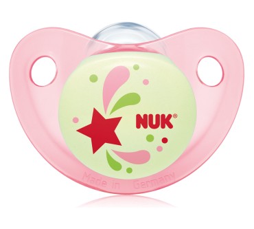 Produktbild NUK Beruhigungssauger Trendline Night & Day, Silikon Größe 2