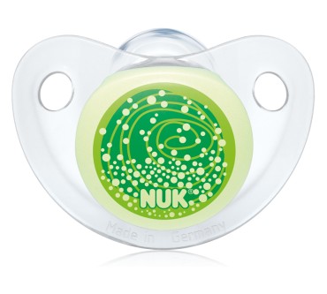 Produktbild NUK Beruhigungssauger Trendline Night & Day, Silikon Größe 2