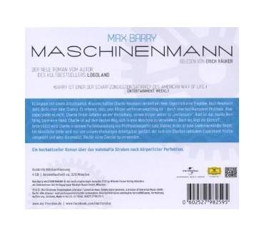 Produktbild Max Barry Maschinenmann