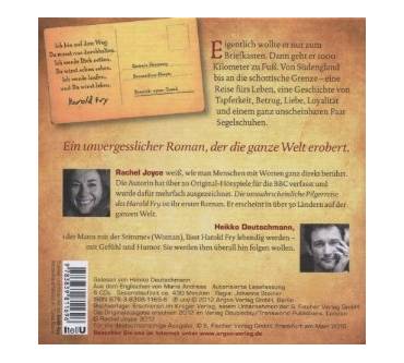 Produktbild Rachel Joyce Die unwahrscheinliche Pilgerreise des Harold Fry