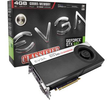 Produktbild EVGA GeForce GTX 680 Classified 4GB