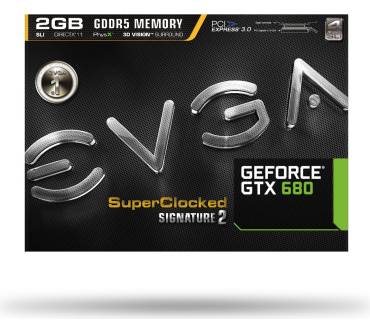 Produktbild EVGA GeForce GTX 680 SC Signature 2