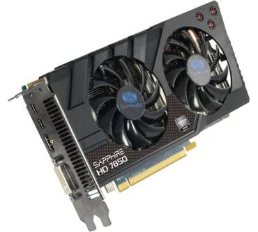 Produktbild Sapphire Radeon HD 7850 OC Dual-X