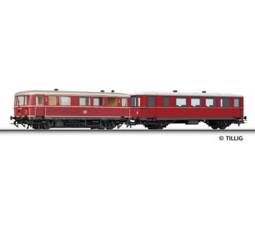 Produktbild TILLIG Modellbahnen Triebwagen VT 70.9 mit Beiwagen VB 140