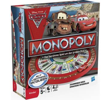 Produktbild Hasbro Monopoly - Cars 2