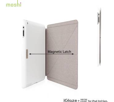 Produktbild aevoe moshi iGlaze mit VersaCover für iPad