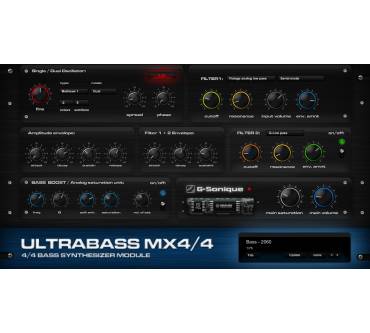 Produktbild G-Sonique Ultrabass MX4/4