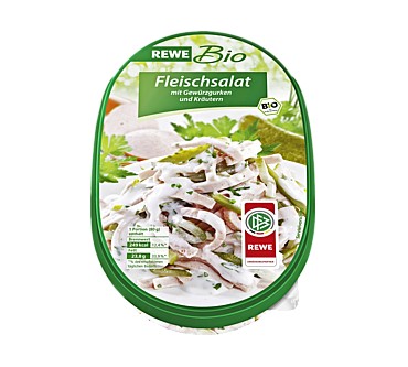 Produktbild Rewe / Bio Fleischsalat