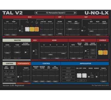 Produktbild Togu Audio Line U-No-LX